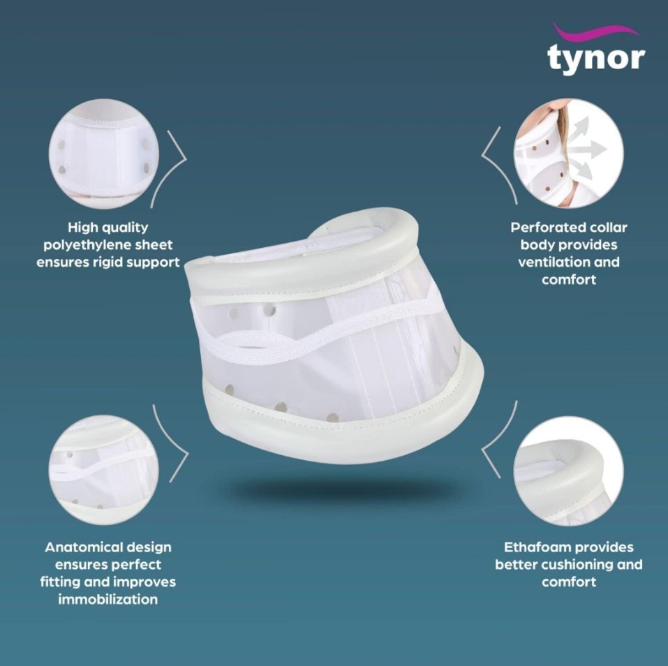 Tynor - Cervical Collar Hard Adjustable